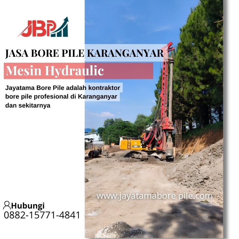 Jasa Bore Pile Karanganyar Menggunakan Hydraulic by 'Jayatama Bore Pile'