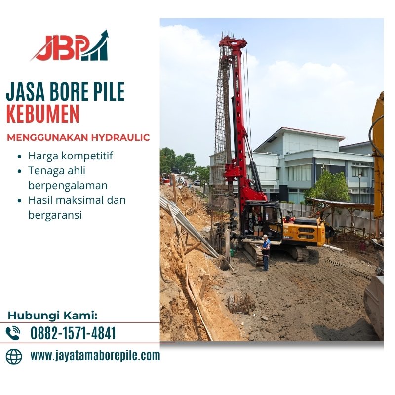 Jasa Bore Pile Kebumen Menggunakan Hydraulic by 'Jayatama Bore Pile'