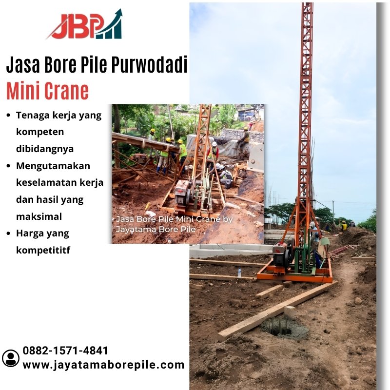 Jasa Bore Pile Purwodadi Hubungi Bu Lisa